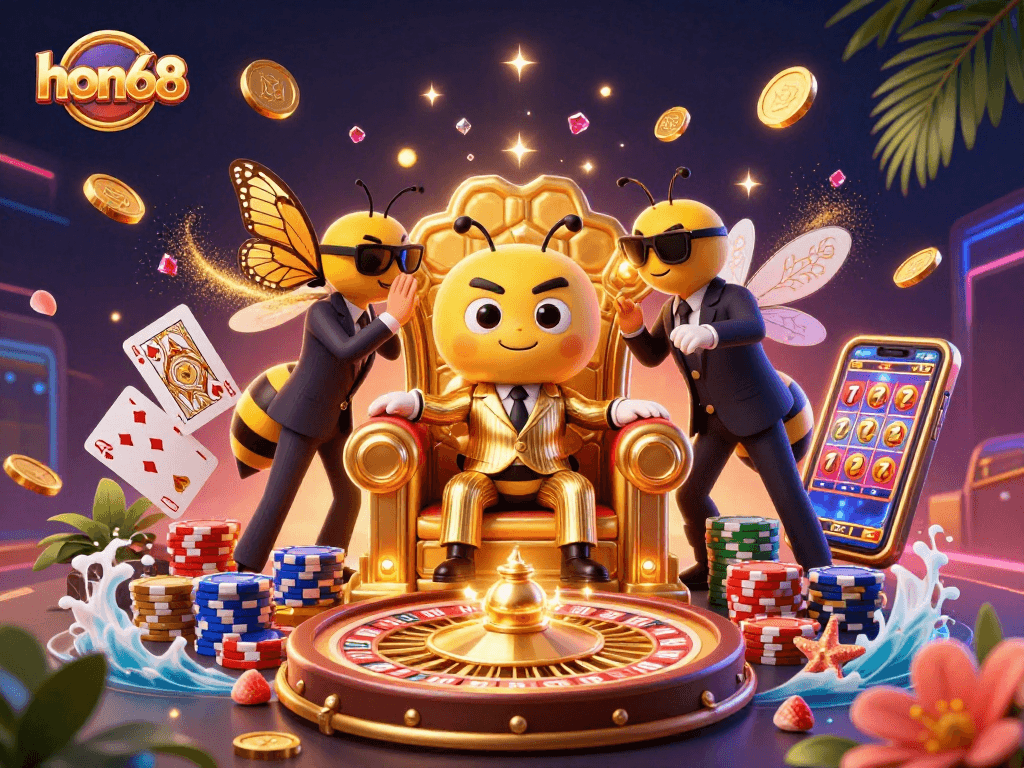 Engage in thrilling gameplay at hon68 with vibrant slots, roulette, and stunning carnival characters.
