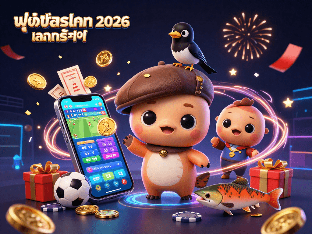 เล่นพนันฟุตบอลโลก 2026 เกาหลีใต้ ด้วยภาพการ์ตูน 3D สนุกๆ และธีมกีฬา