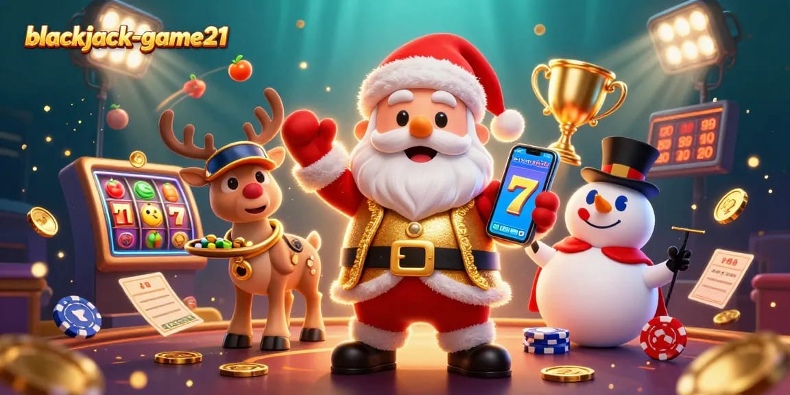 Engage with blackjack-game21 at the casino while enjoying festive fun and winning jackpot thrills.