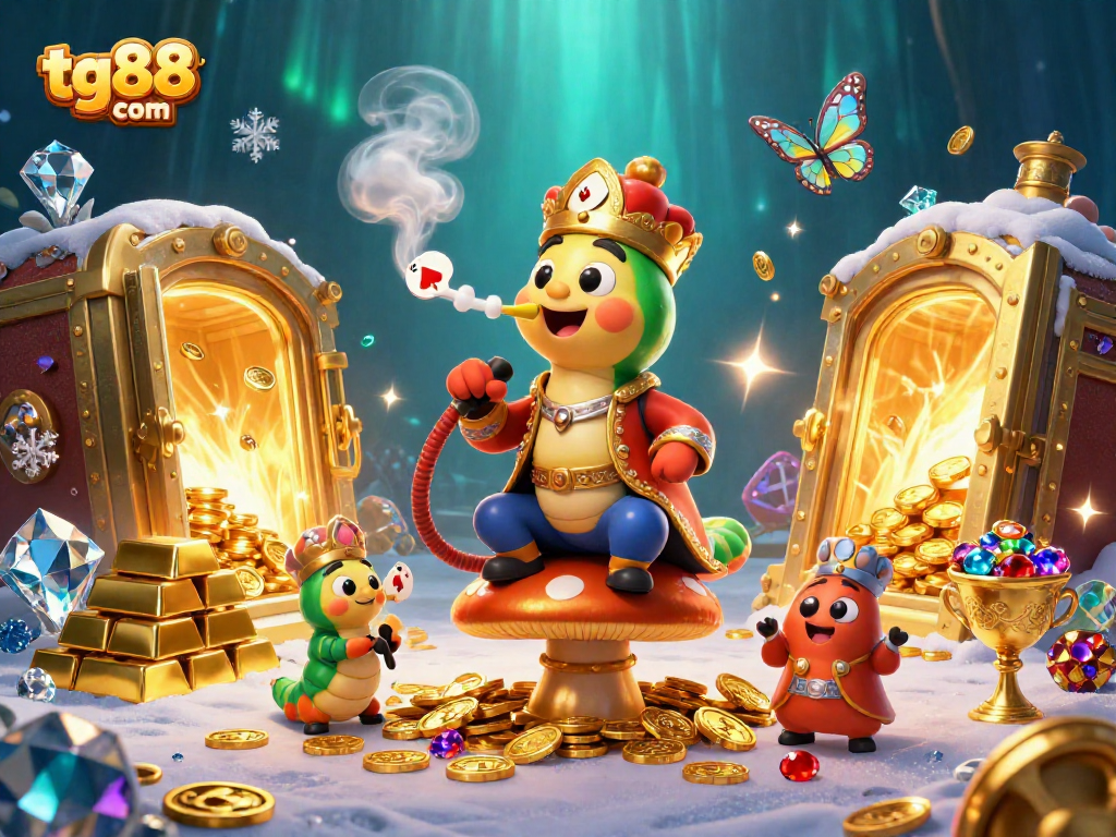 Engage with tg88 com, the vibrant online casino showcasing a dynamic illustration of gaming excitement.