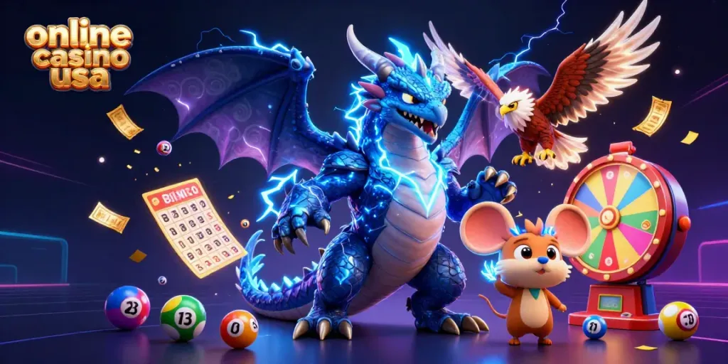 Engage in thrilling gameplay at online casino usa with vibrant characters and dynamic game elements.