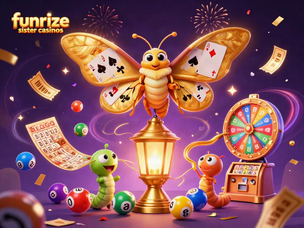 Experience the excitement of funrize sister casinos with enchanting, dynamic casino-themed elements.