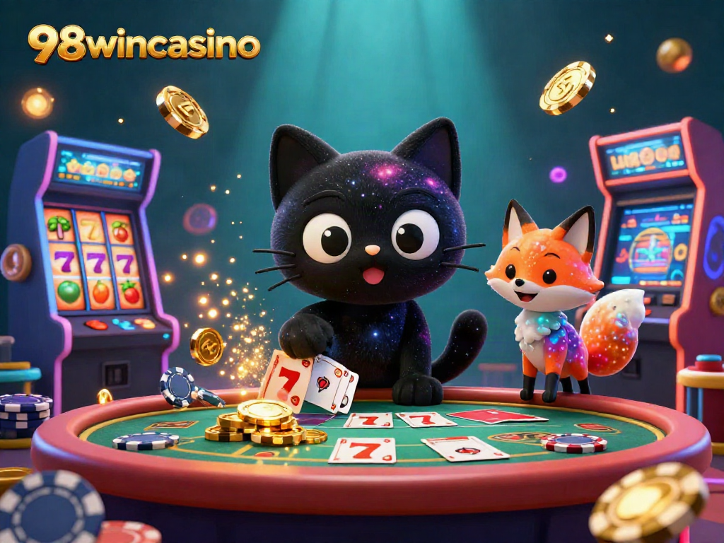 Experience thrilling gameplay as you explore 98wincasino's vibrant galaxy-themed casino adventures.