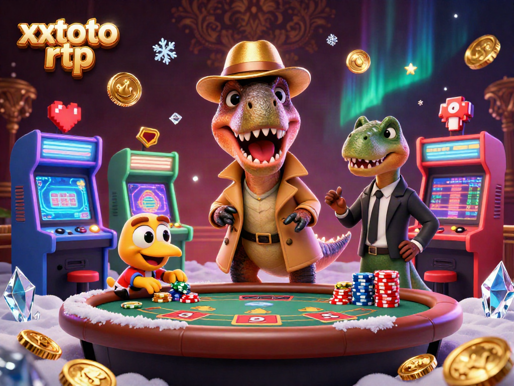 Mencuri momen xxtoto rtp dengan velociraptor cerdas dan stegosaurus di meja blackjack yang dinamis.