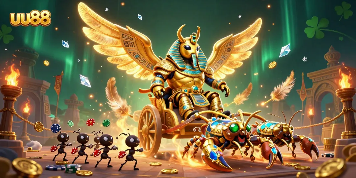Experience exciting wins at uu88 with a pharaoh-themed online casino adventure!