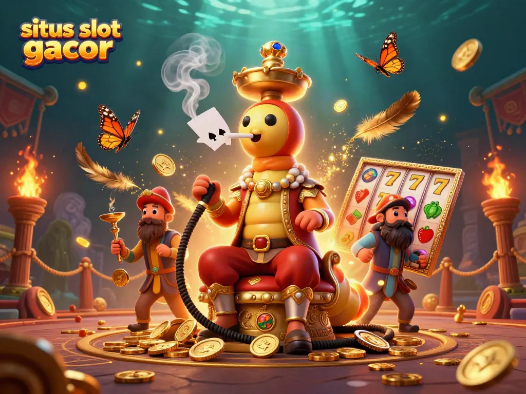 Engage with situs slot gacor through vibrant 3D gaming illustrations showcasing epic slot action.