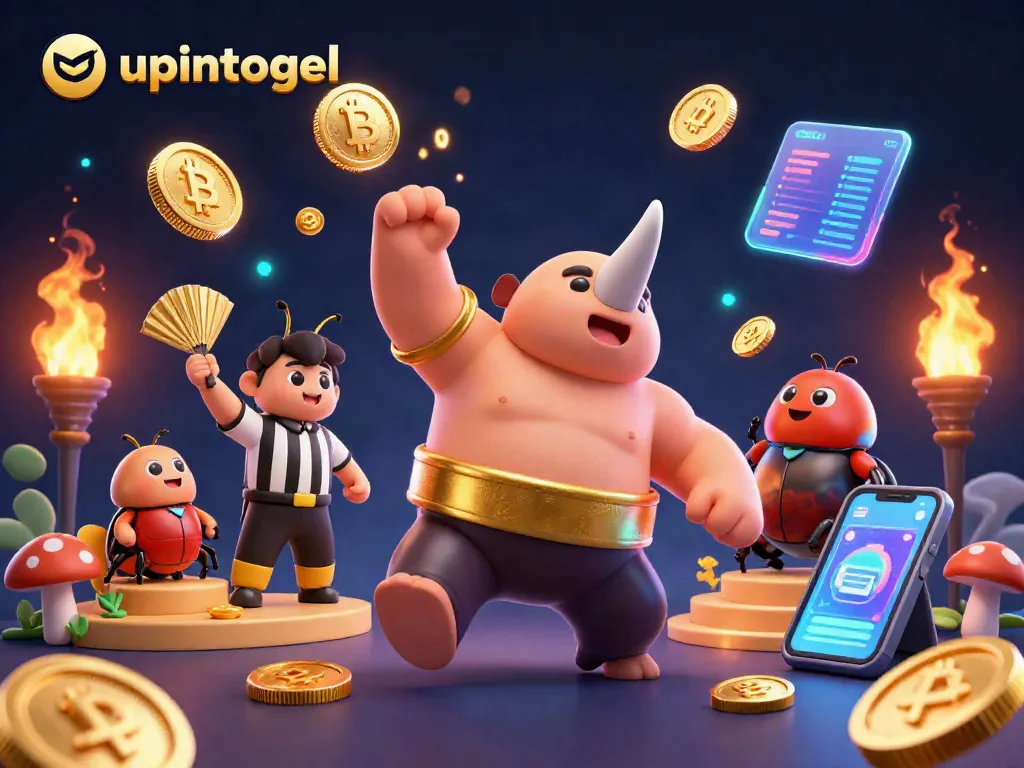 Taruhan di upintogel dengan juara sumo kepik rhinoceros dalam aksi gemilang.