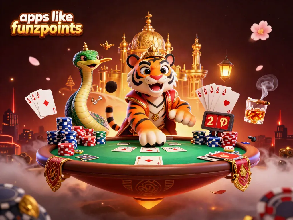 Engage with top apps like Funzpoints and win coins while enjoying vibrant casino games.