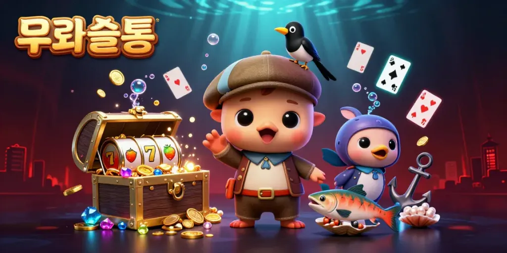 무료슬롯으로 금화와 보석이 넘치는 바다 속 장면을 즐기세요.